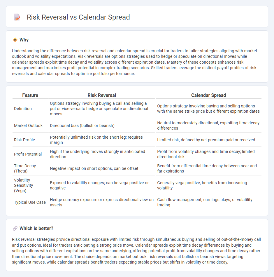 Risk Reversal vs Calendar Spread in Trading