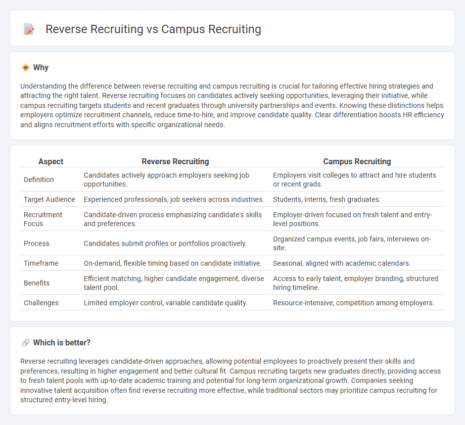 Reverse Recruiting vs Campus Recruiting in Employment