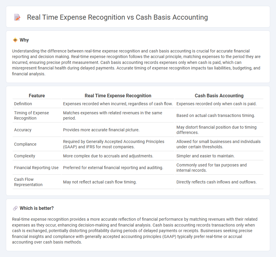 Real Time Expense Recognition vs Cash Basis Accounting in Accounting