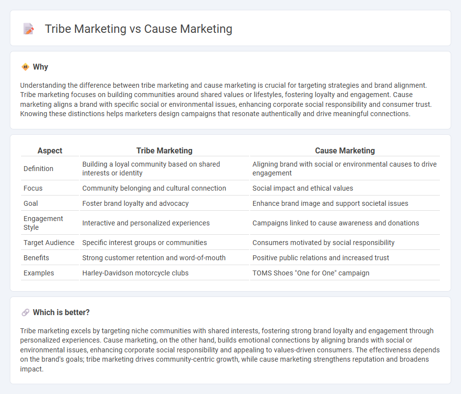 Tribe Marketing vs Cause Marketing in Marketing