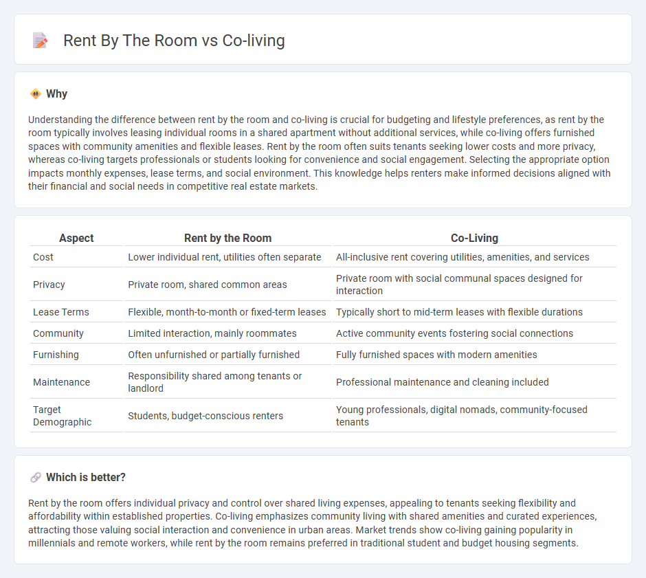 Rent By The Room vs Co-Living in Real Estate