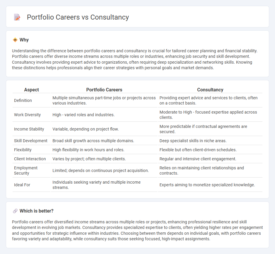 Portfolio Careers vs Consultancy in Employment