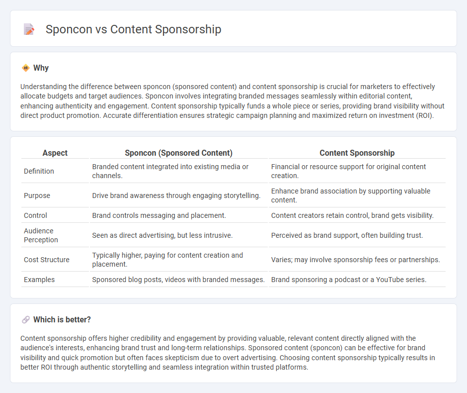 Sponcon vs Content Sponsorship in Marketing