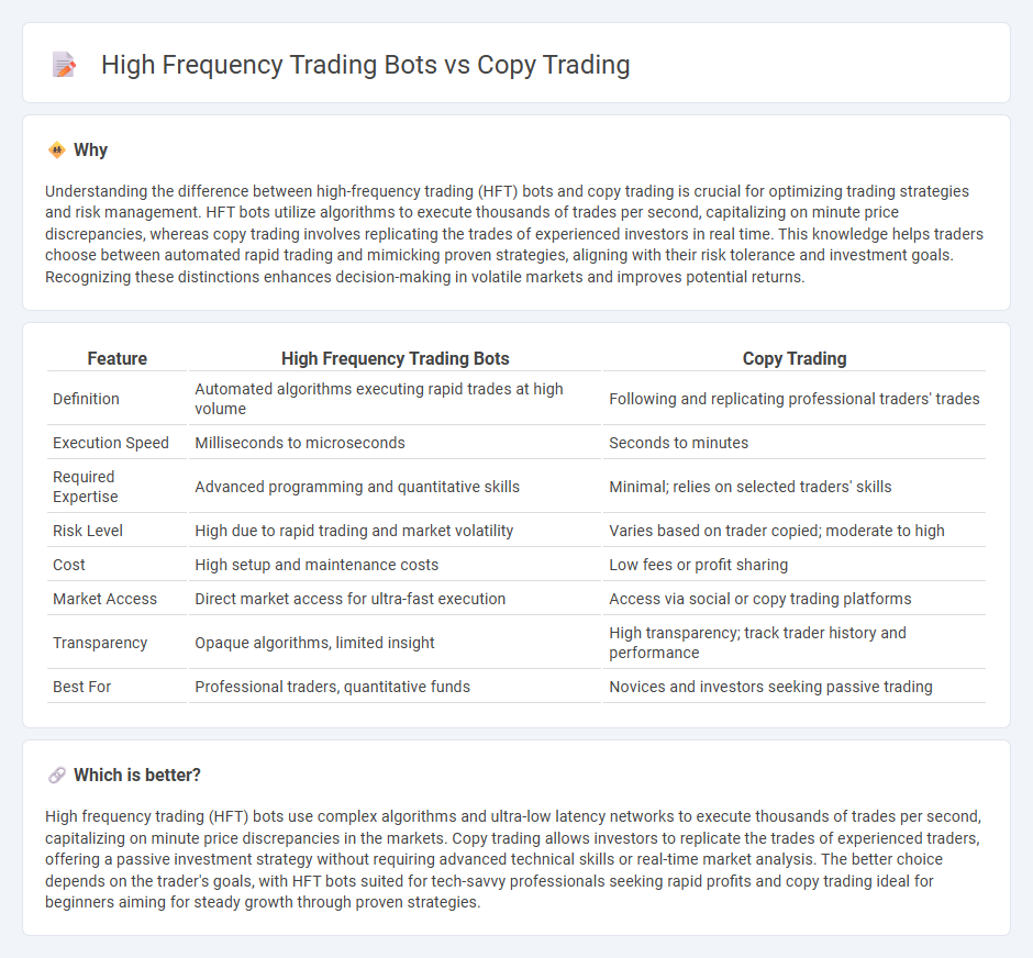High Frequency Trading Bots vs Copy Trading in Trading