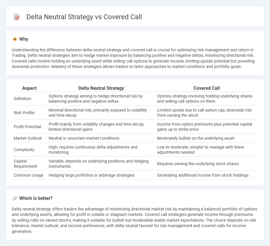 Delta Neutral Strategy vs Covered Call in Trading