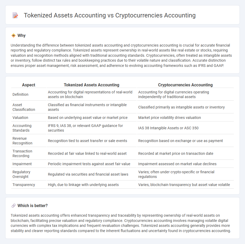 Tokenized Assets Accounting vs Cryptocurrencies Accounting in Accounting