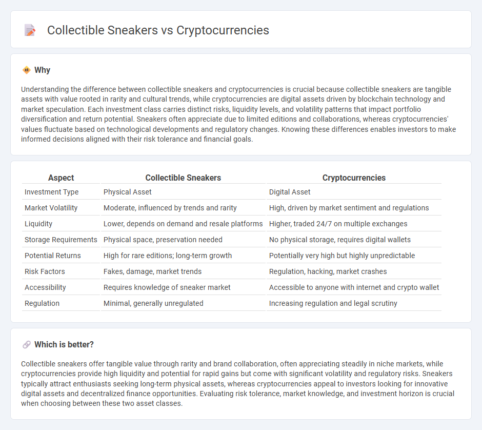 Collectible Sneakers vs Cryptocurrencies in Investment