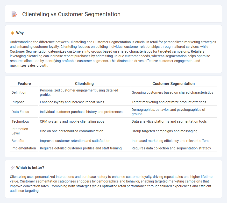 Clienteling vs Customer Segmentation in Retail