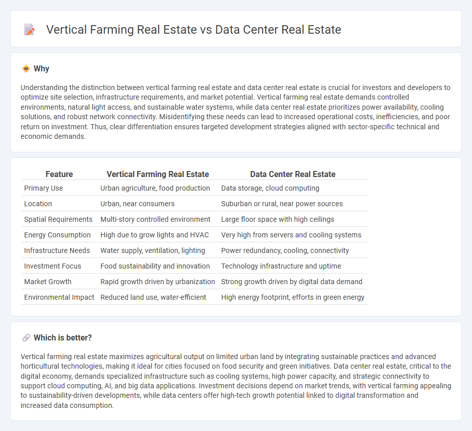 Vertical Farming Real Estate vs Data Center Real Estate in Real Estate