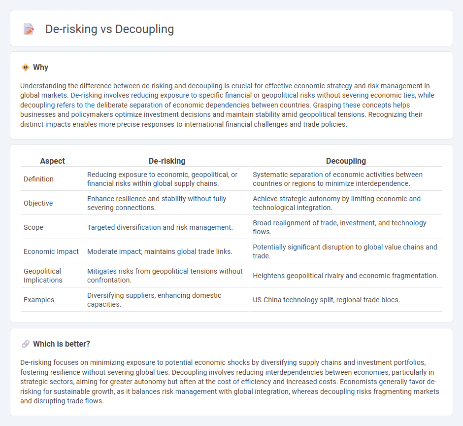 De-Risking vs Decoupling in Economy
