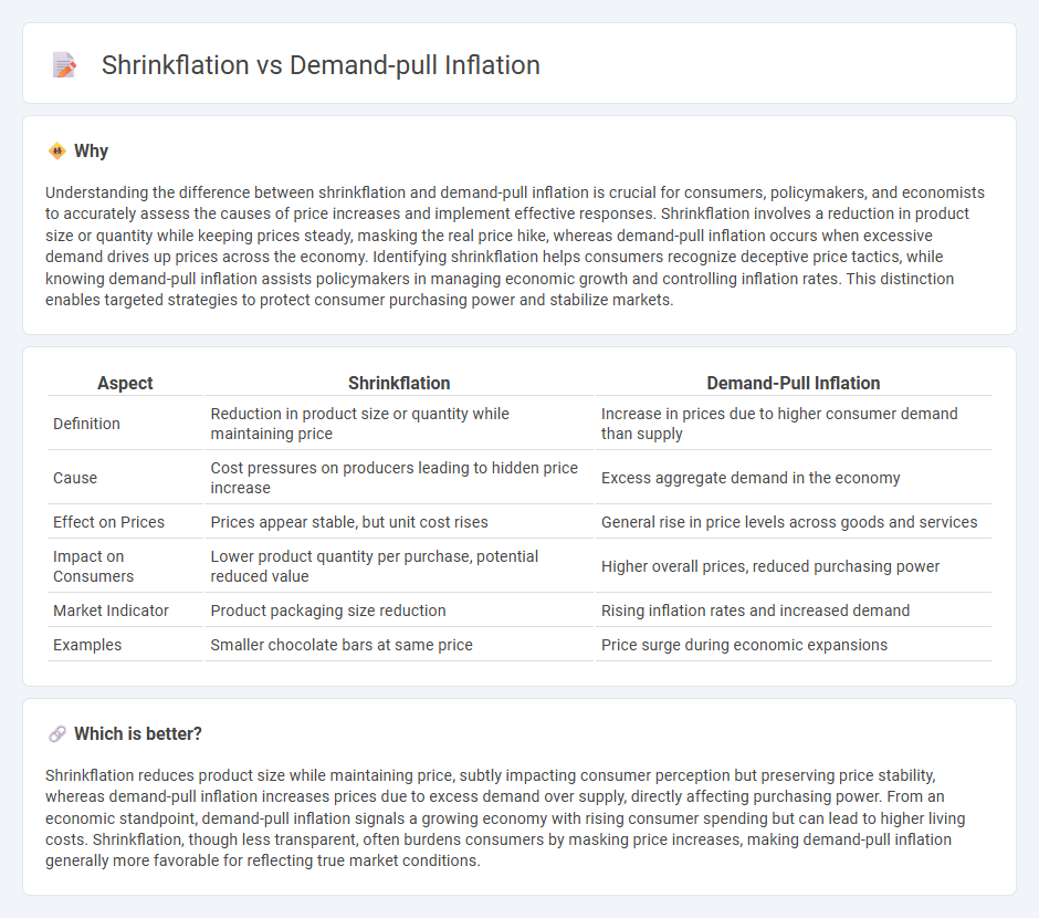 Shrinkflation vs Demand-Pull Inflation in Economy