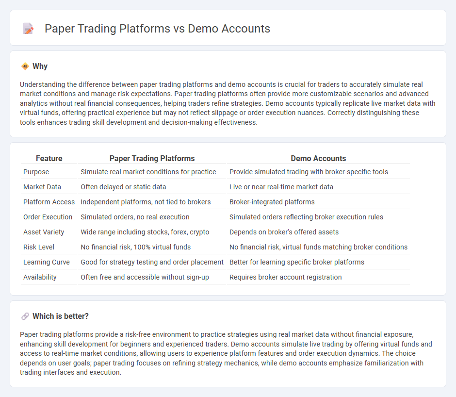 Paper Trading Platforms vs Demo Accounts in Trading
