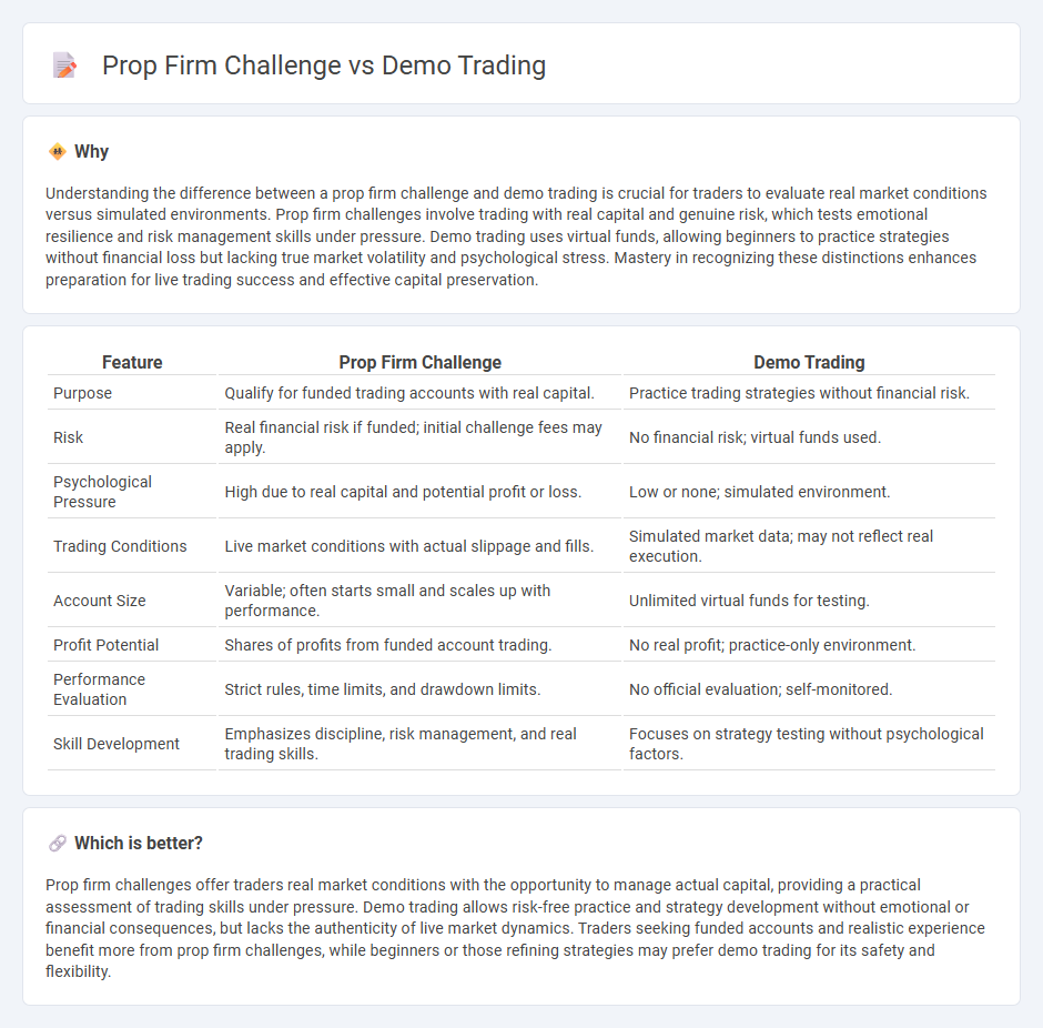 Prop Firm Challenge vs Demo Trading in Trading
