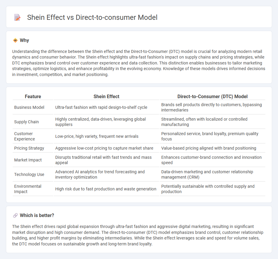 Shein Effect vs Direct-To-Consumer Model in Economy