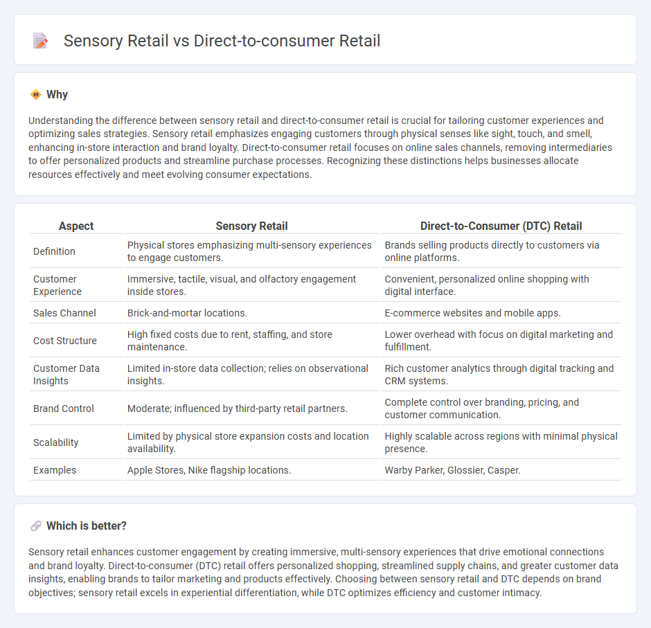 Sensory Retail vs Direct-To-Consumer Retail in Retail