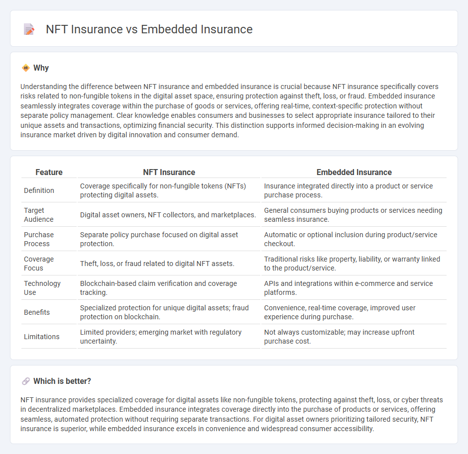 Nft Insurance vs Embedded Insurance in Insurance