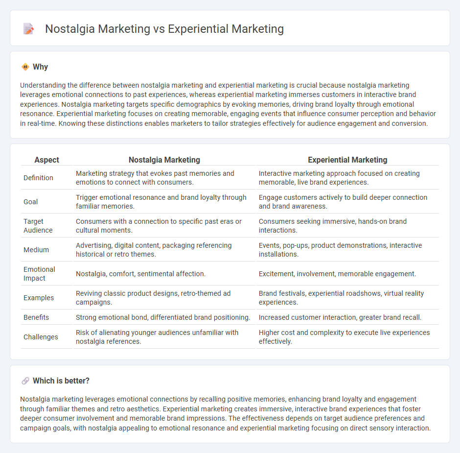 Nostalgia Marketing vs Experiential Marketing in Marketing