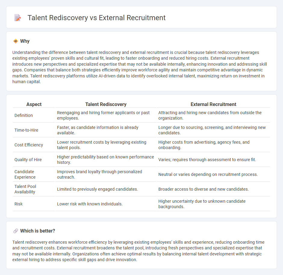 Talent Rediscovery vs External Recruitment in Employment