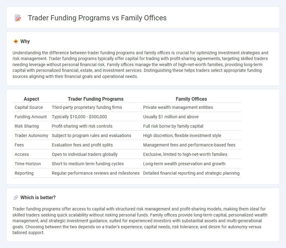 Trader Funding Programs vs Family Offices in Finance