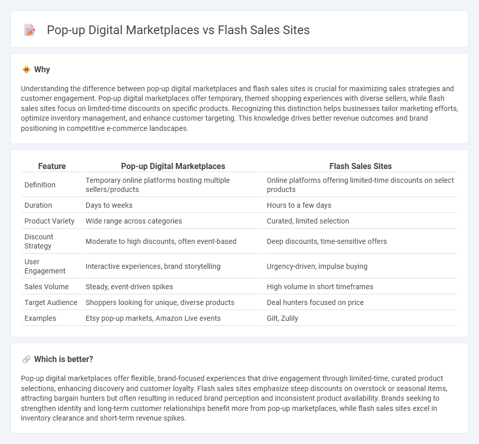 Pop-Up Digital Marketplaces vs Flash Sales Sites in Commerce