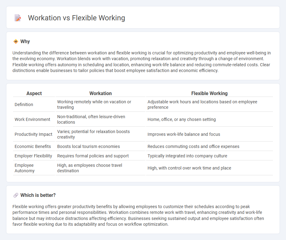 Workation vs Flexible Working in Economy