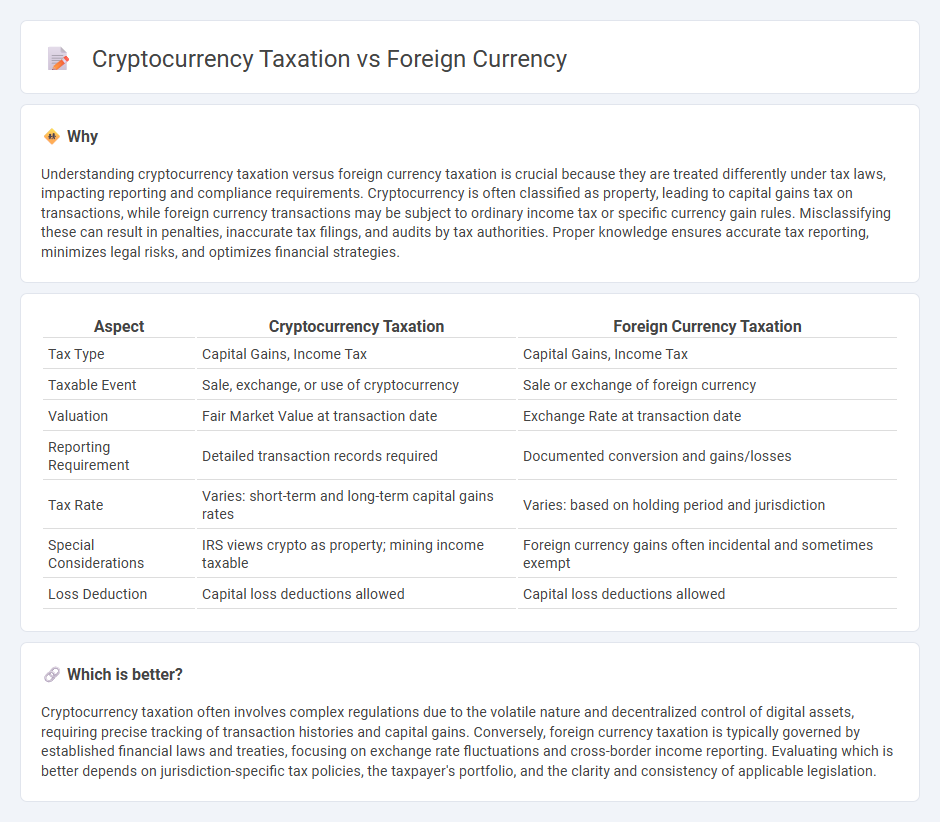 Cryptocurrency Taxation vs Foreign Currency in Accounting