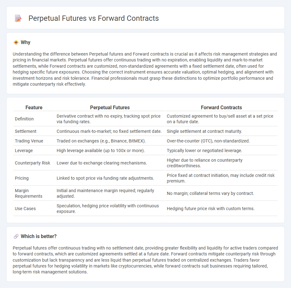 Perpetual Futures vs Forward Contracts in Finance