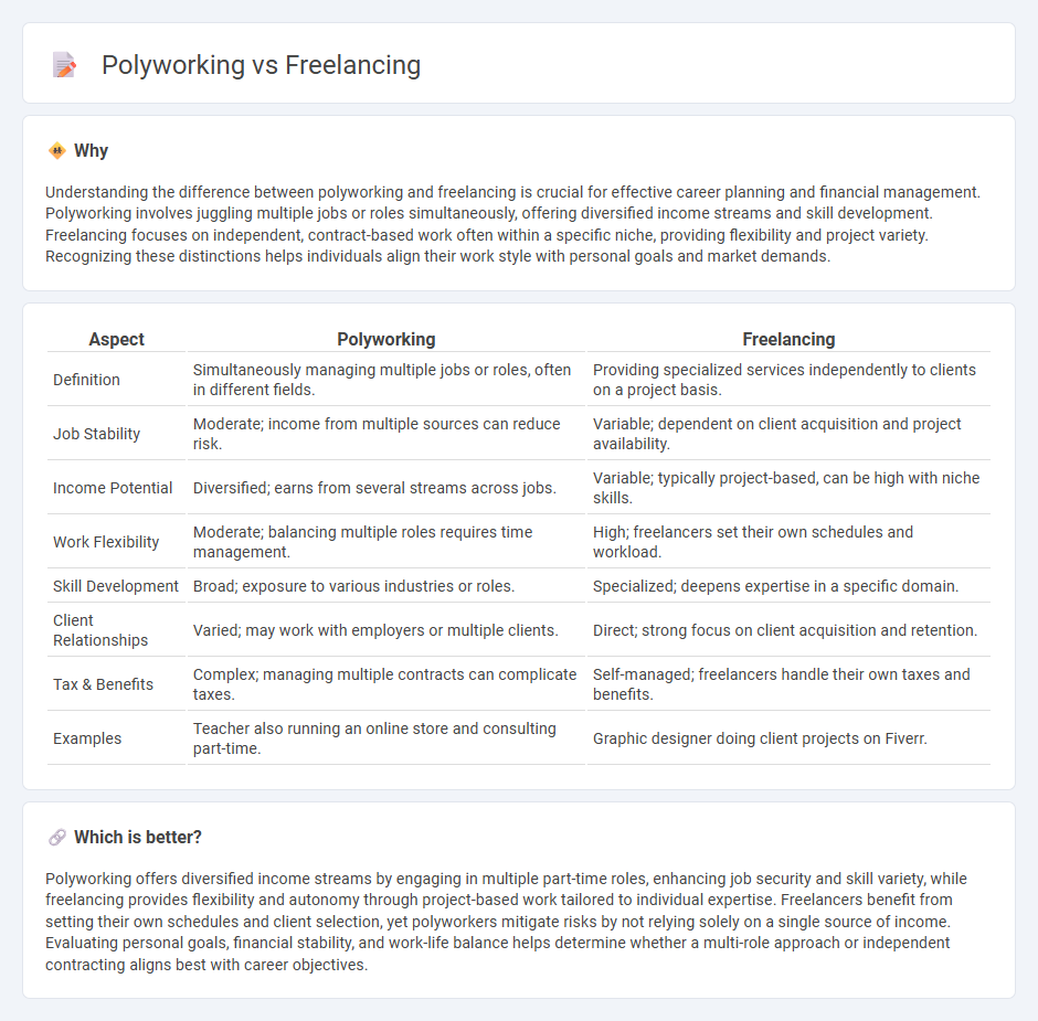 Polyworking vs Freelancing in Employment