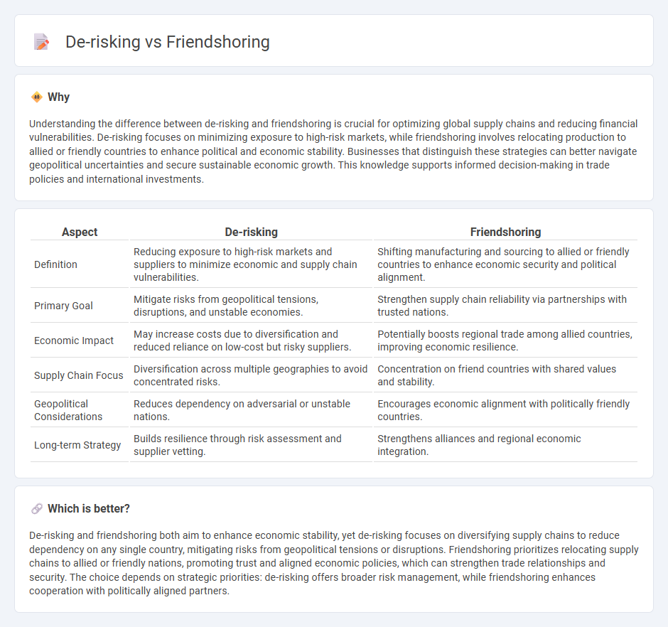 De-Risking vs Friendshoring in Economy
