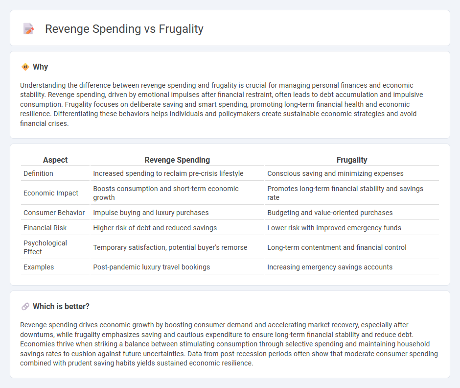 Revenge Spending vs Frugality in Economy
