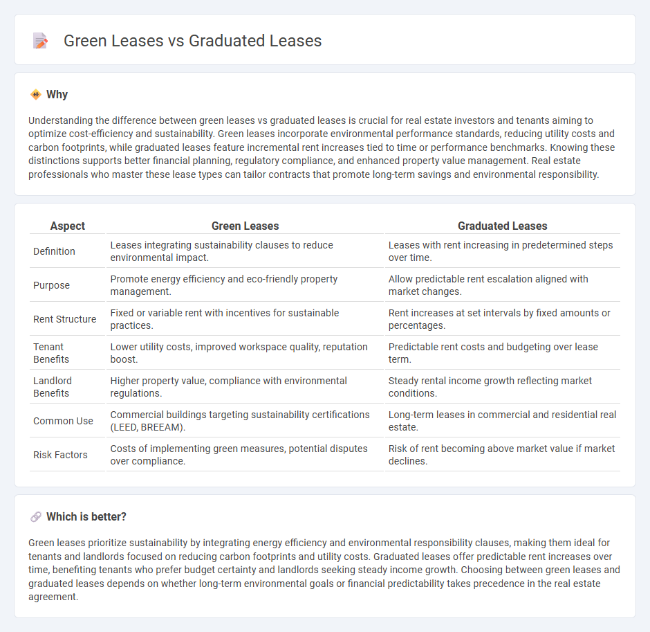 Green Leases vs Graduated Leases in Real Estate