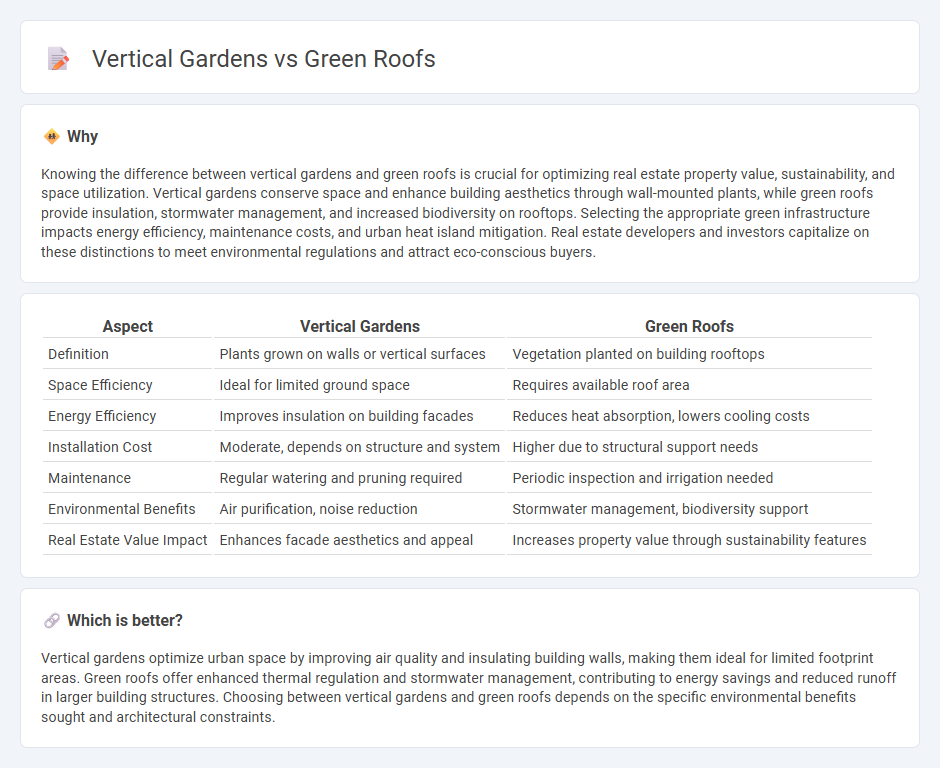 Vertical Gardens vs Green Roofs in Real Estate