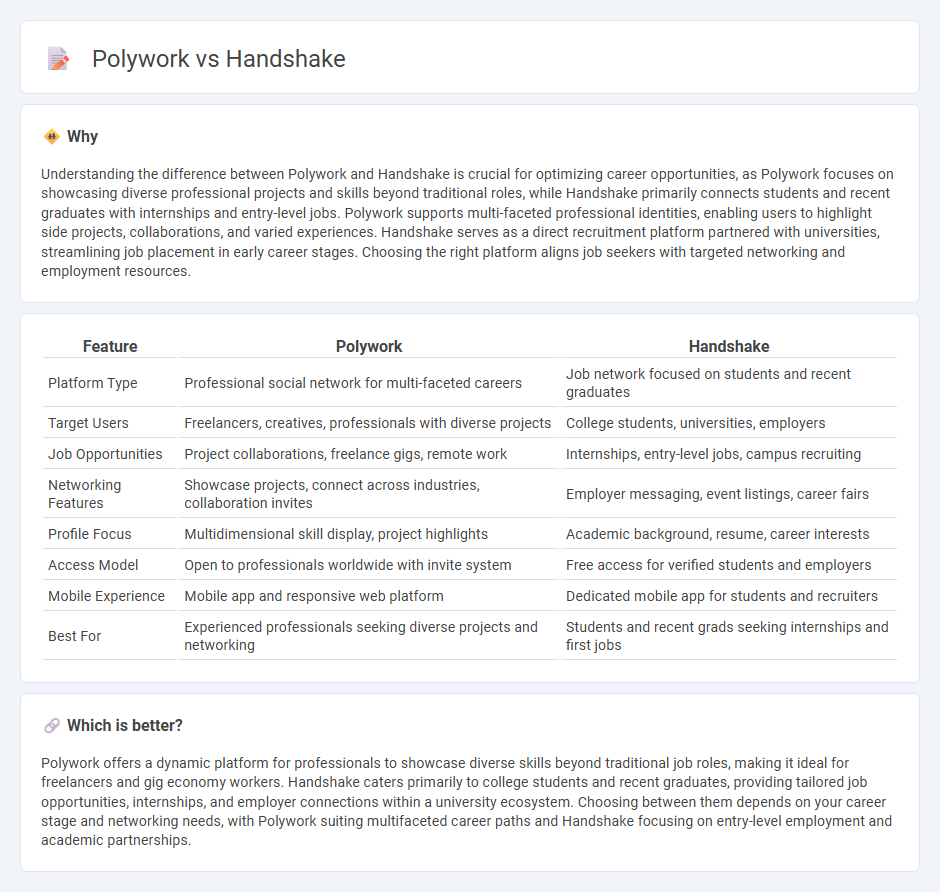Polywork vs Handshake in Employment