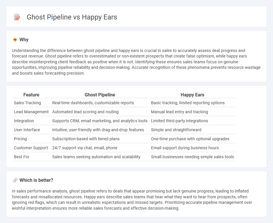 Ghost Pipeline vs Happy Ears in Sales