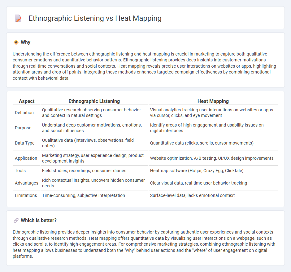 Ethnographic Listening vs Heat Mapping in Marketing