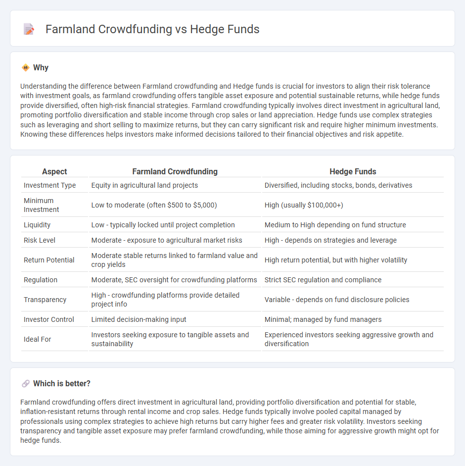 Farmland Crowdfunding vs Hedge Funds in Investment