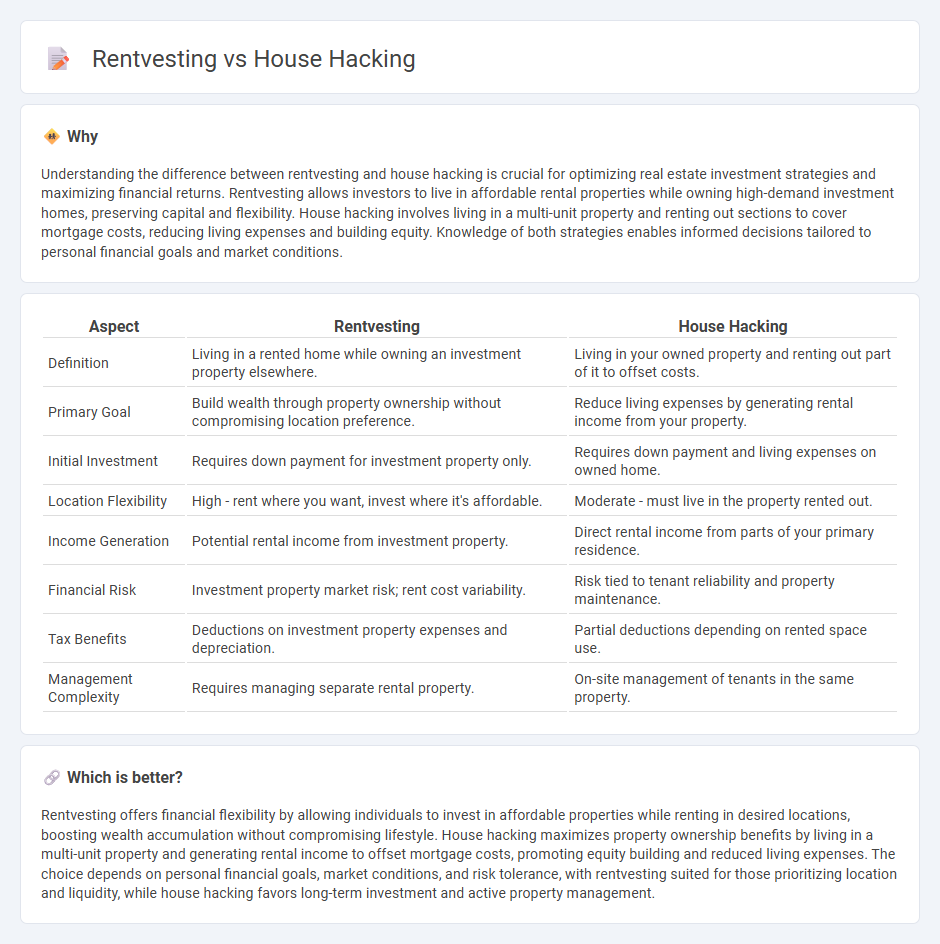 Rentvesting vs House Hacking in Economy