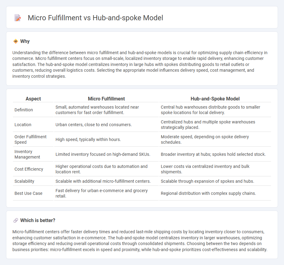 Micro Fulfillment vs Hub-And-Spoke Model in Commerce