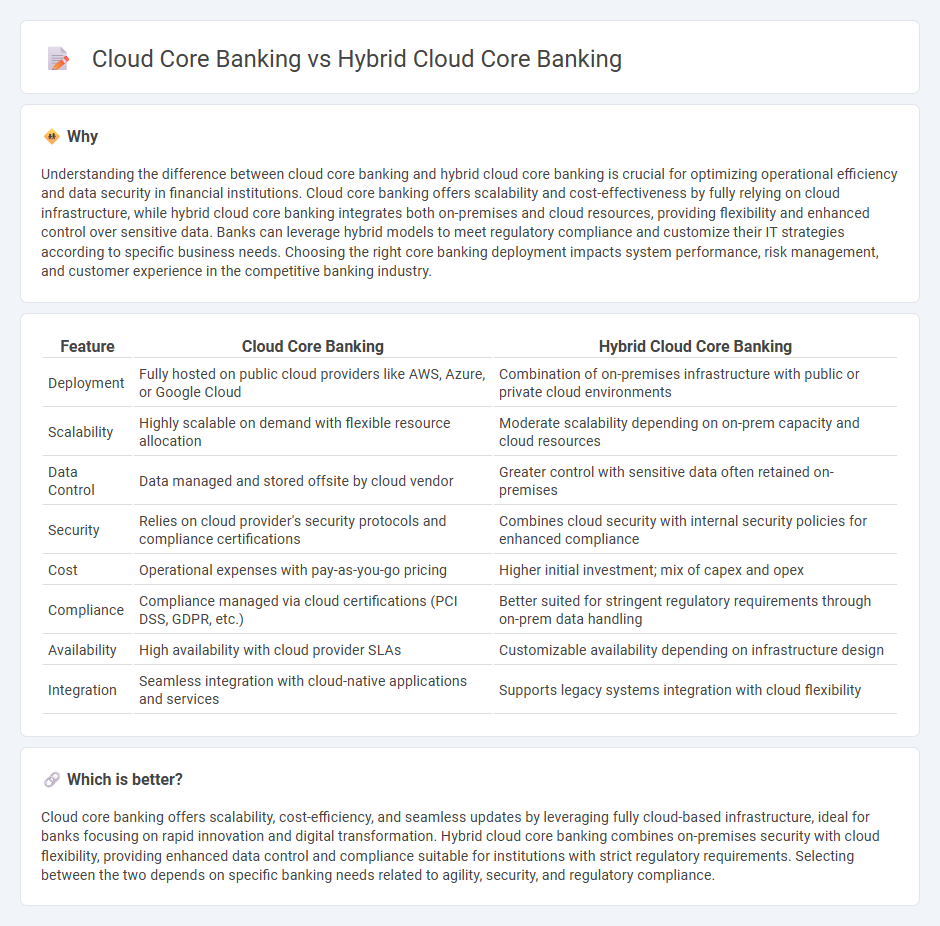 Cloud Core Banking vs Hybrid Cloud Core Banking in Banking