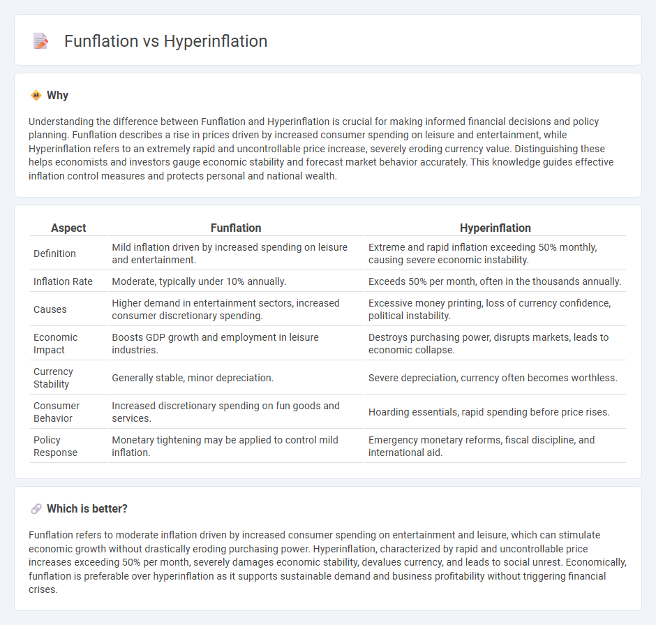 Funflation vs Hyperinflation in Economy