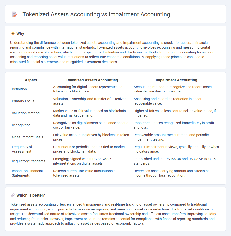 Tokenized Assets Accounting vs Impairment Accounting in Accounting