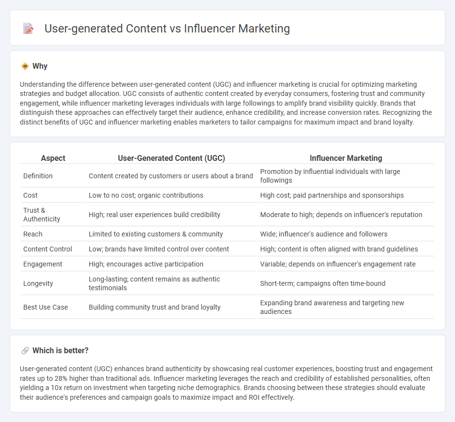 User-Generated Content vs Influencer Marketing in Marketing