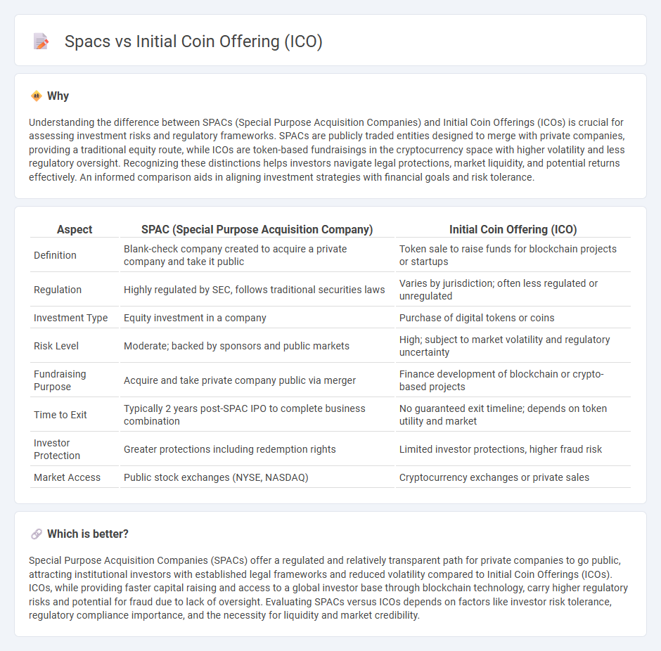 Spacs vs Initial Coin Offering (Ico) in Finance