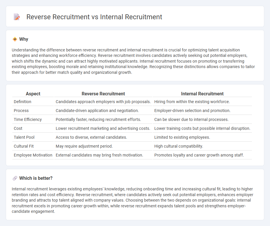Reverse Recruitment vs Internal Recruitment in Employment