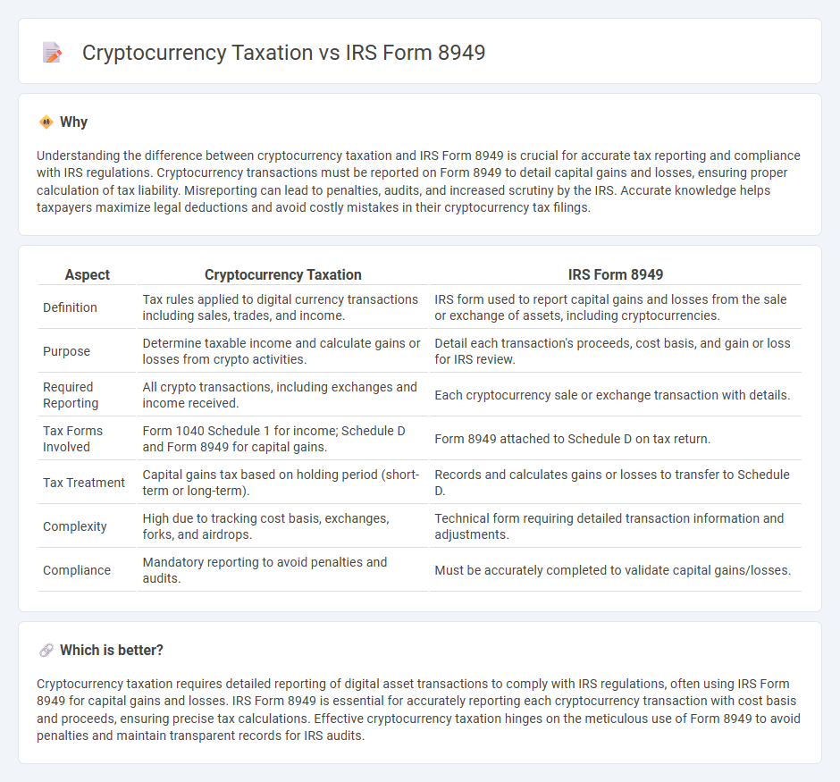 Cryptocurrency Taxation vs Irs Form 8949 in Accounting