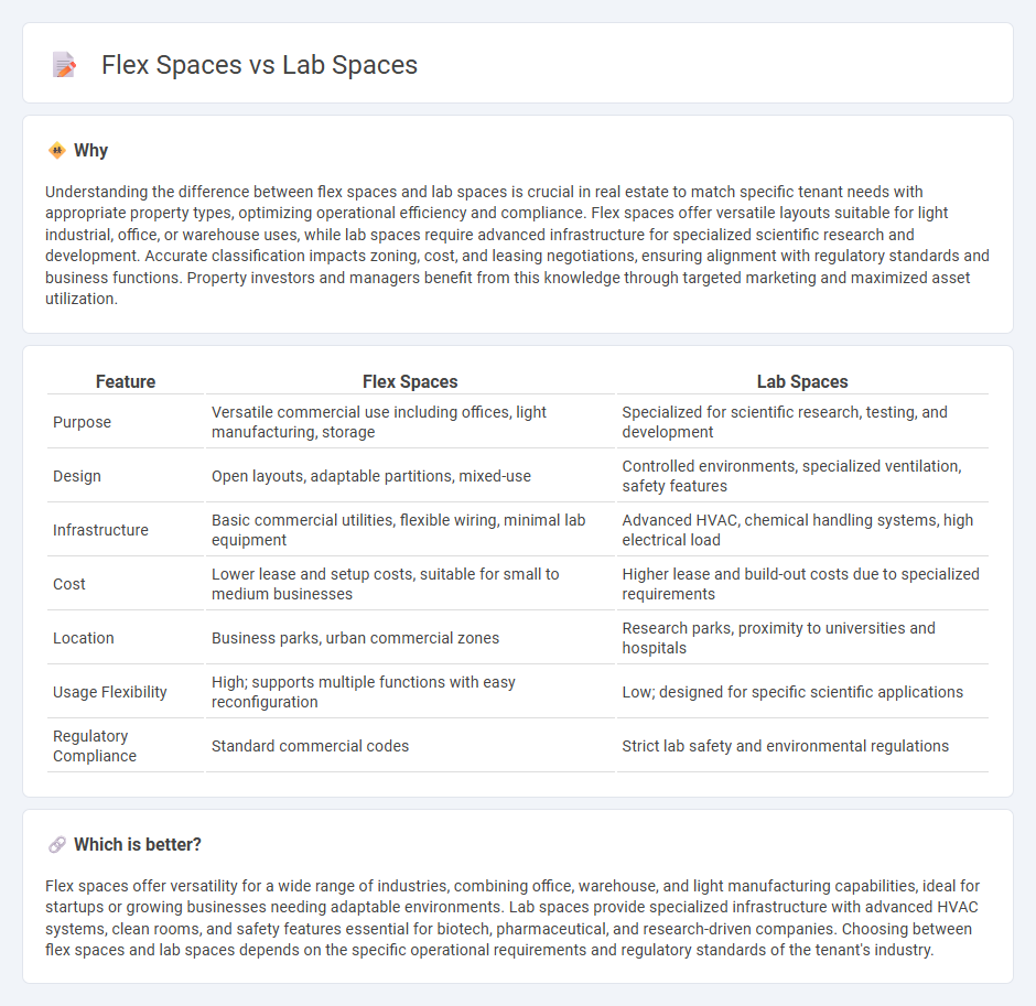 Flex Spaces vs Lab Spaces in Real Estate