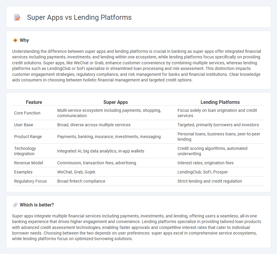 Super Apps vs Lending Platforms in Banking