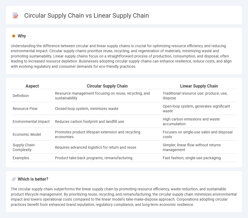 Circular Supply Chain vs Linear Supply Chain in Commerce