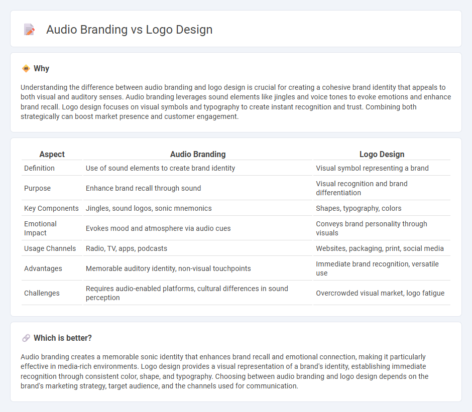 Audio Branding vs Logo Design in Marketing