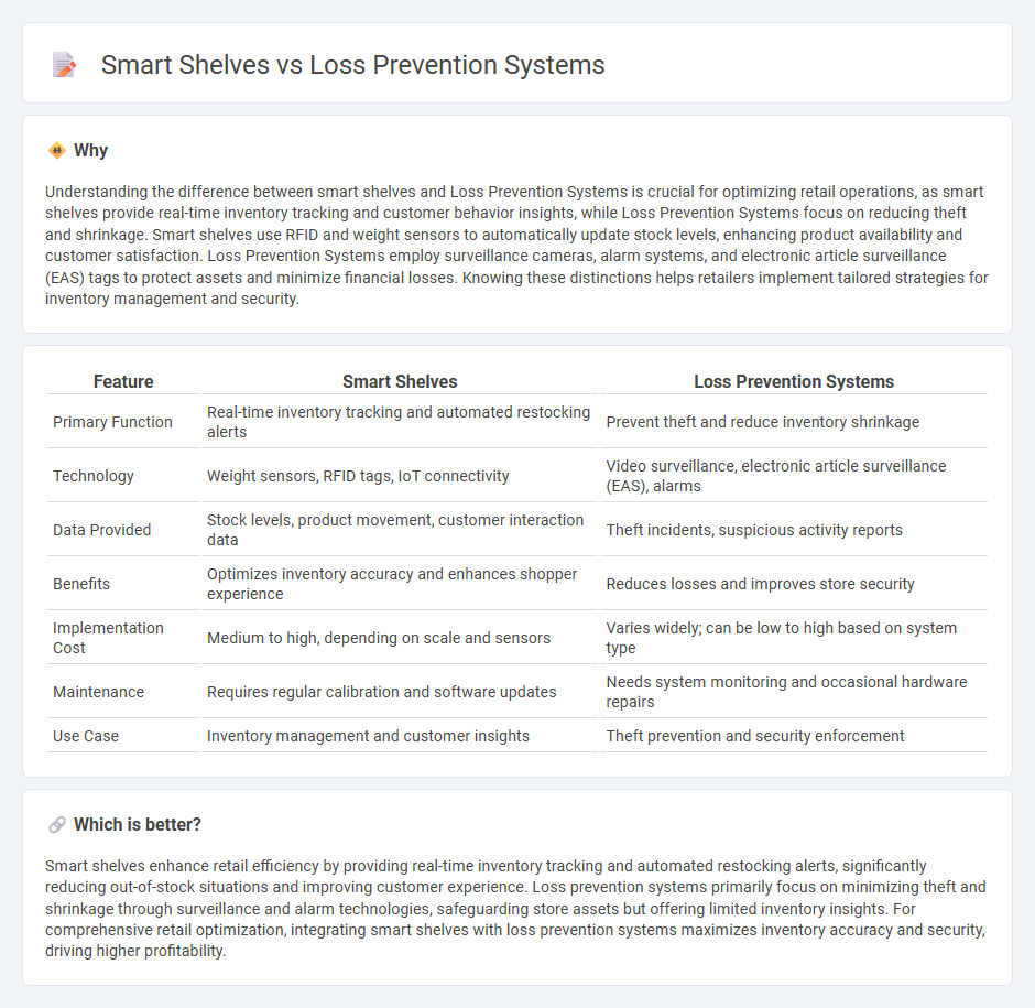 Smart Shelves vs Loss Prevention Systems in Retail